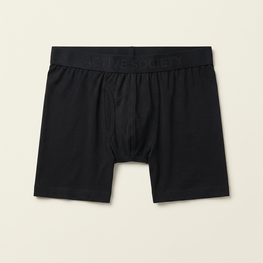 Men's Bamboo Blend Boxer Briefs 6"