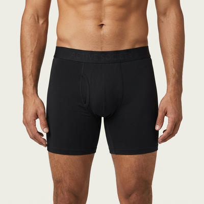 Men's Bamboo Blend Boxer Briefs 6"