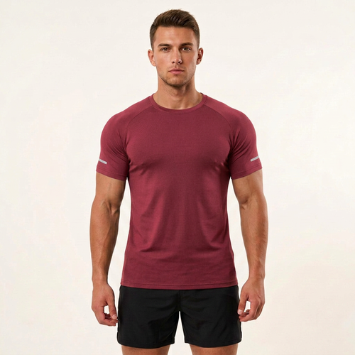 Slim-Fit Reflective Tee