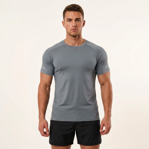 Slim-Fit Reflective Tee