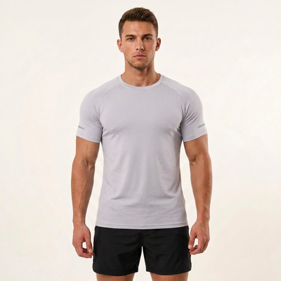 Slim-Fit Reflective Tee