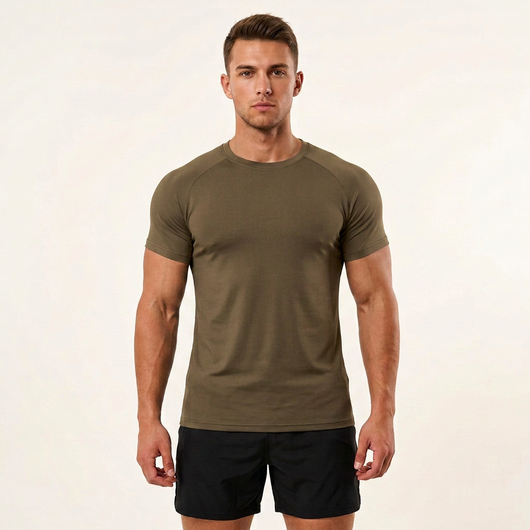 Slim-Fit Short Sleeve Tee