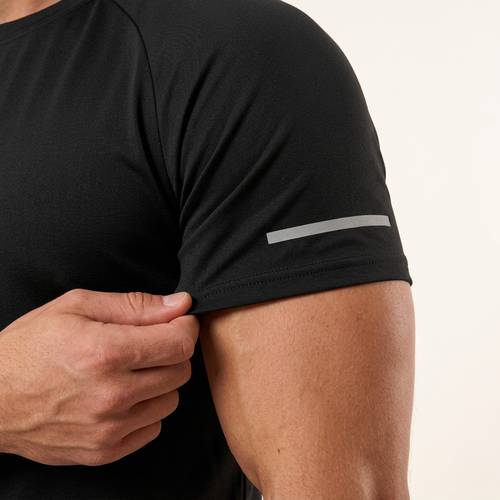 Slim-Fit Reflective Tee