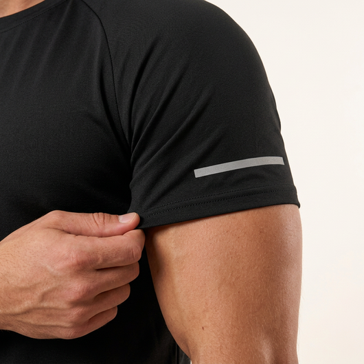 Slim-Fit Reflective Tee