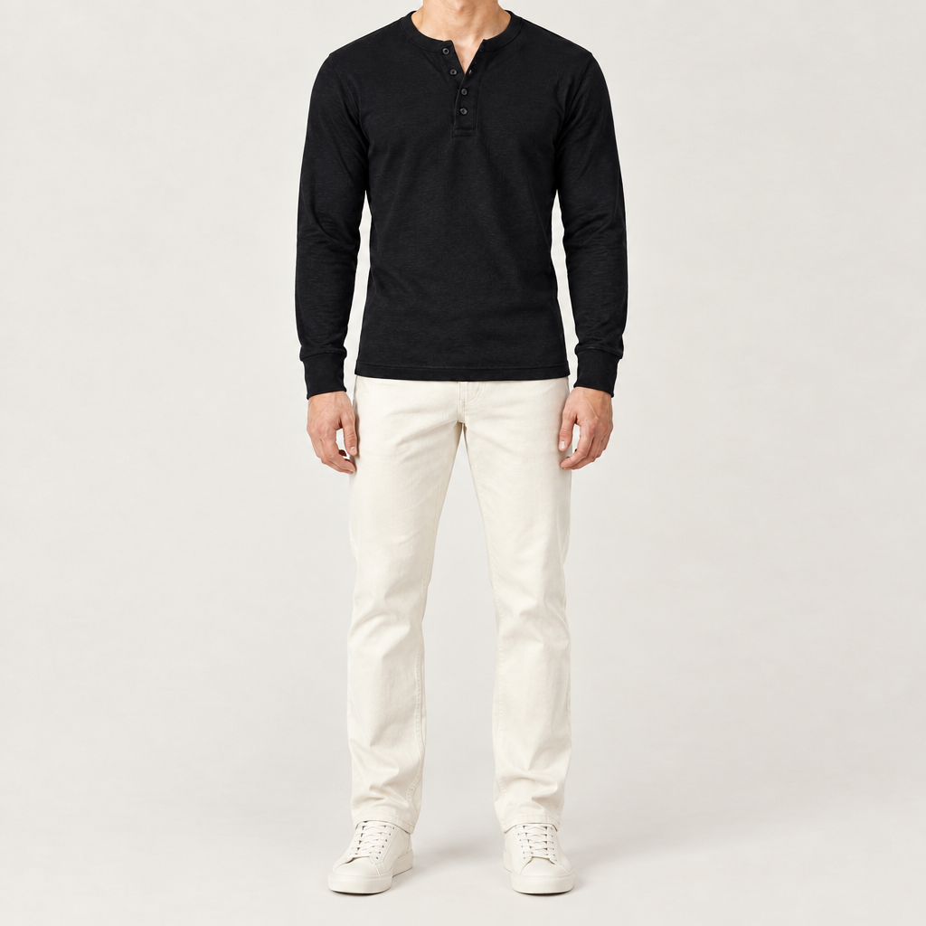 Waffle Henley