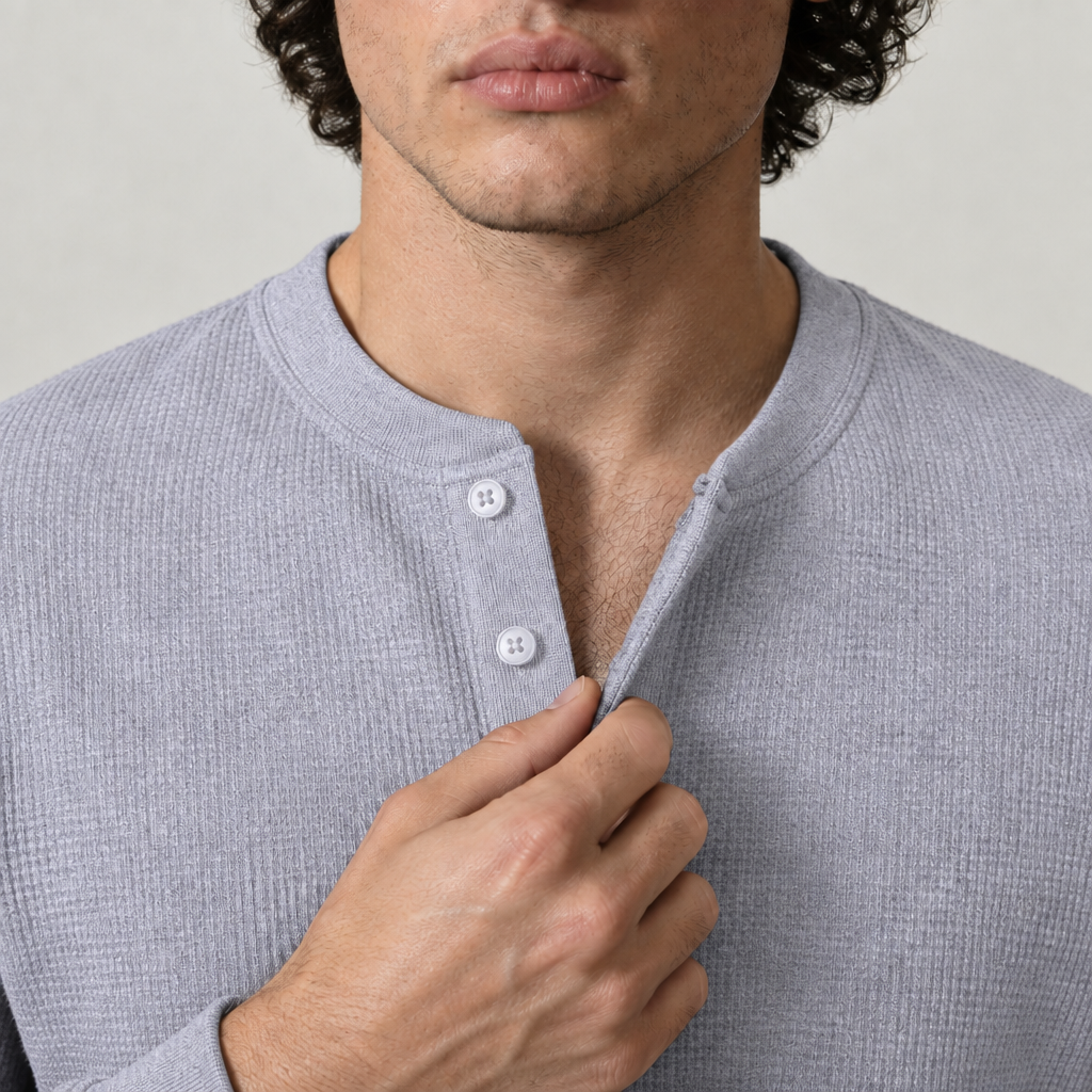 Waffle Henley