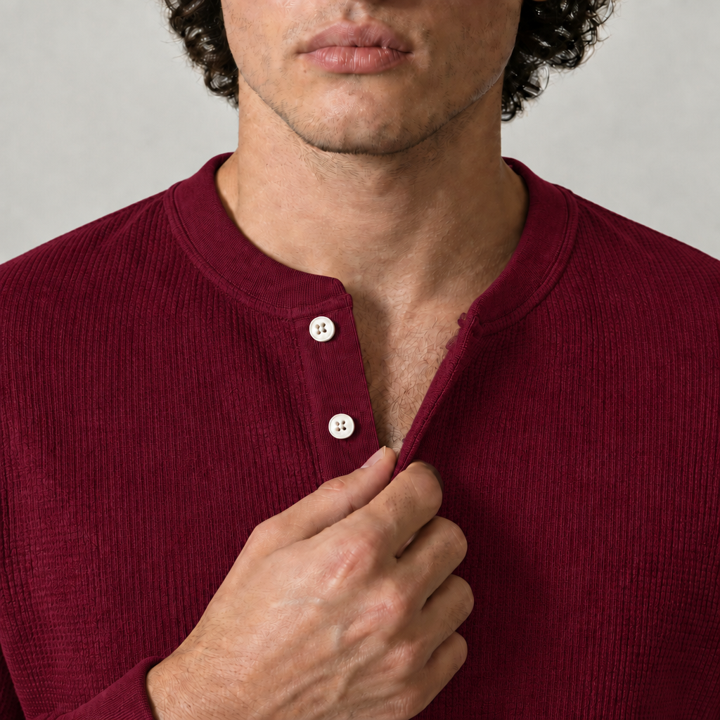 Waffle Henley