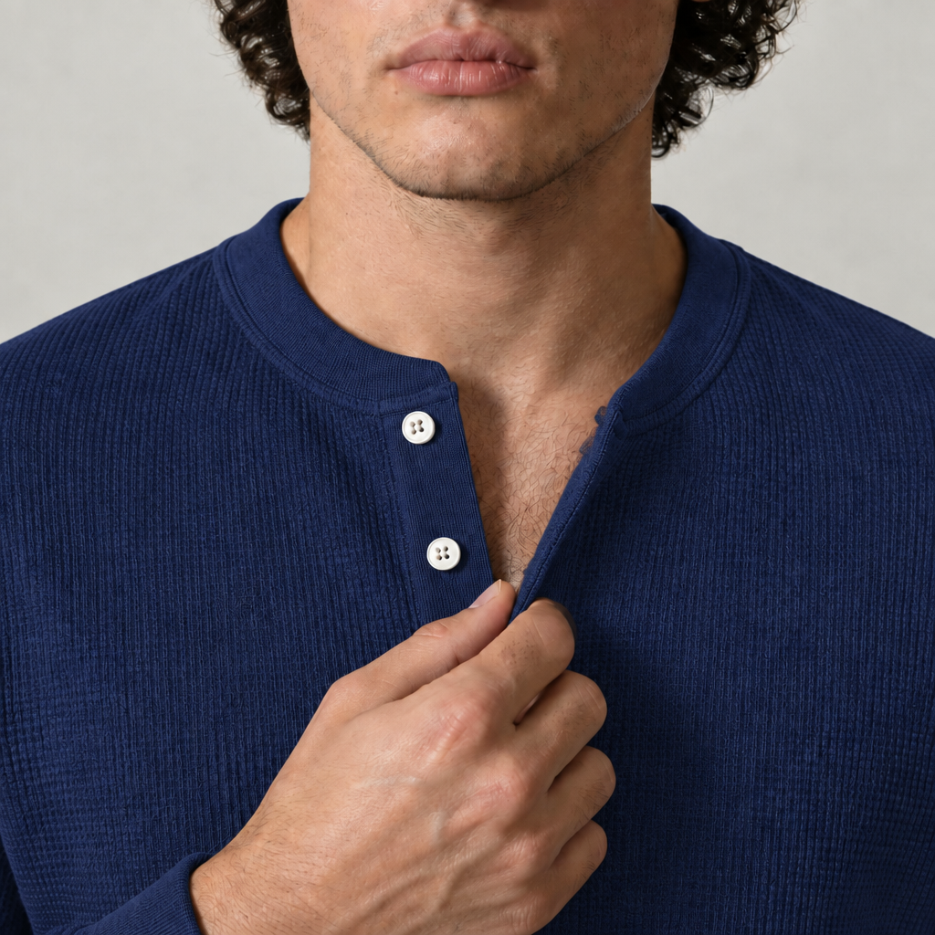 Waffle Henley