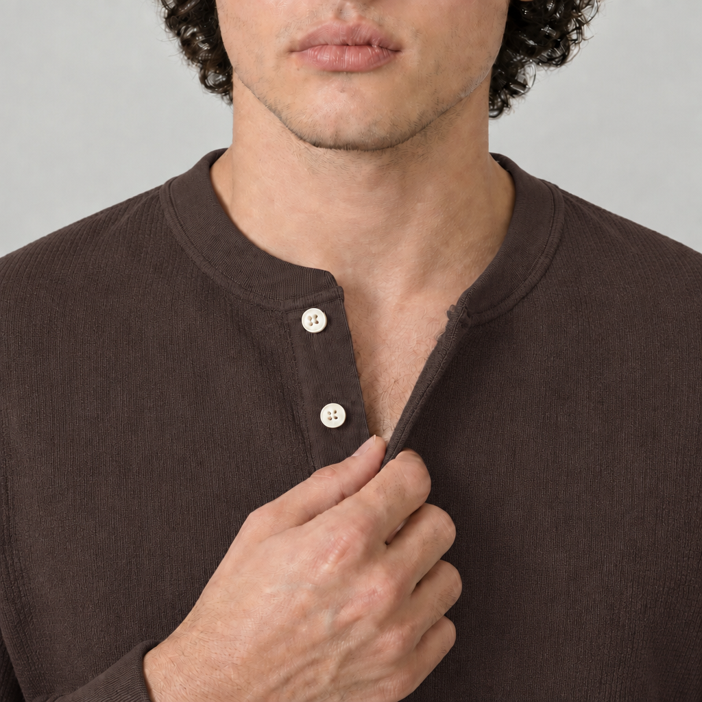 Waffle Henley